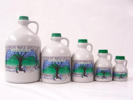 MAPLE SYRUP IN JUGS